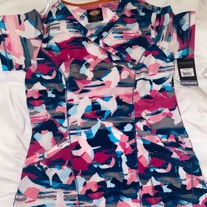 Dickies dynamix scrub top